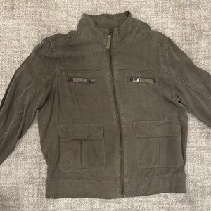 Mossimo Supply Co. Khaki Green Jacket
